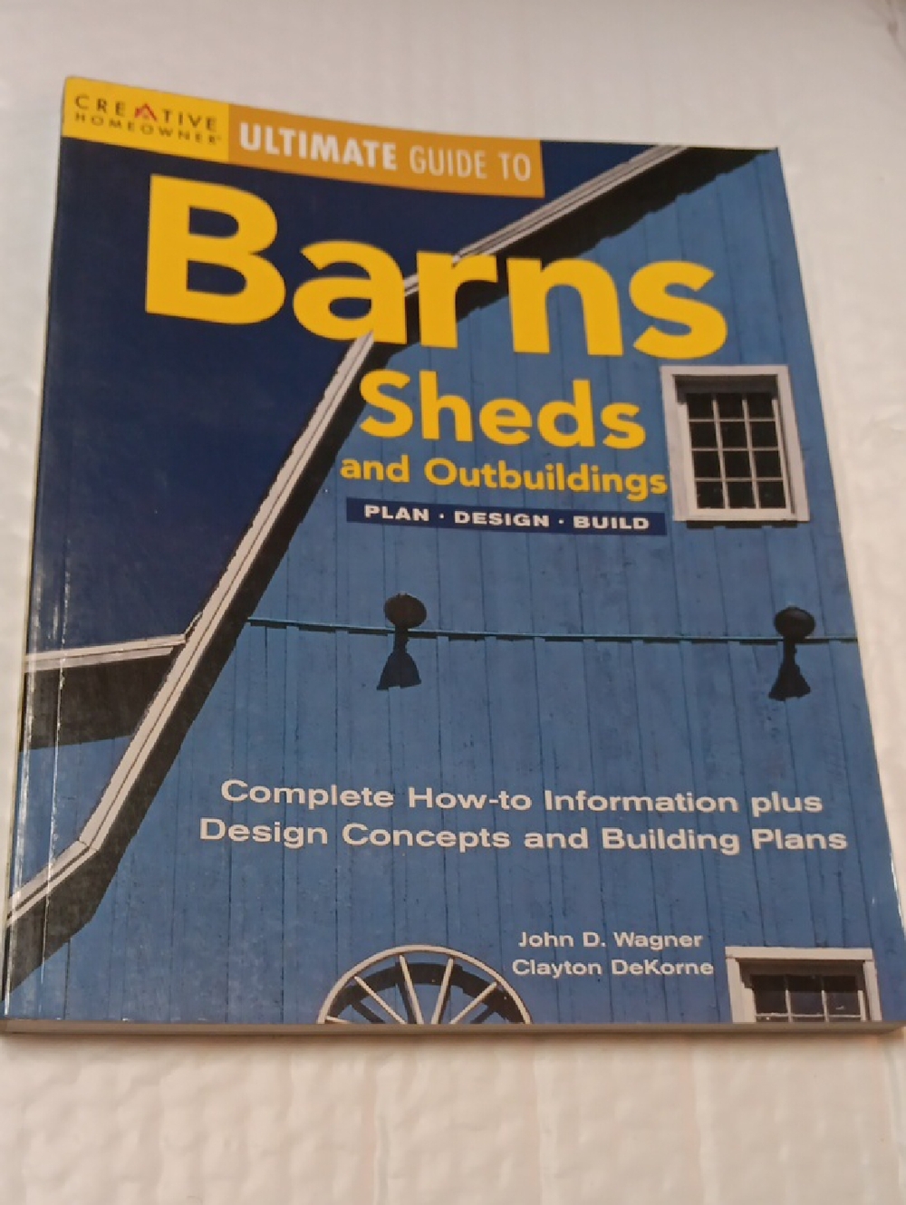 Ultimate Guide to Barns, Sheds and Outbuildings - Blue Cover